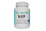 Protazen 5-HTP dietary supplement bottle on a white background